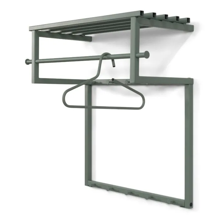 Direct Verzonden Spinder Design Rizzoli wandkapstok-Dusty green