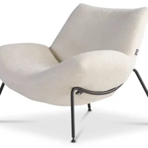 Dyyk Rocco fauteuil op dop - Laag - Zwart onderstel Exclusieve Aanbieding