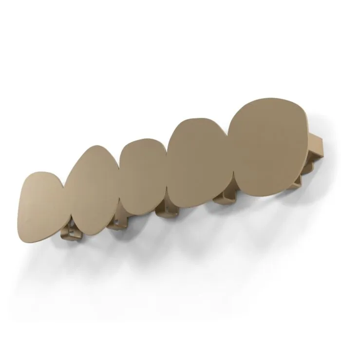 Spinder Design x Eva van de Ven Tumulo wandkapstok-Champagne-Medium Fabrieksprijs