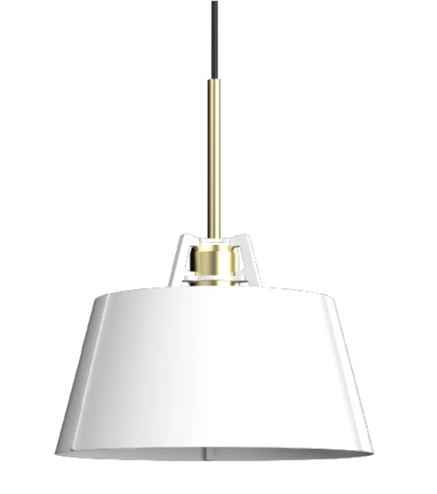 Bestseller Tonone Bella hanglamp-Pure white-Messing fitting