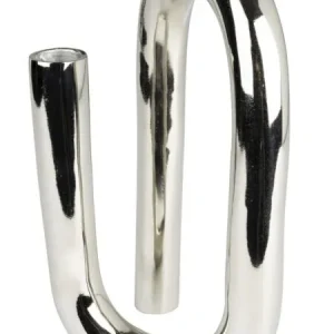 Zuiver Tubo kandelaar-Zilver-Large Exclusieve Aanbieding