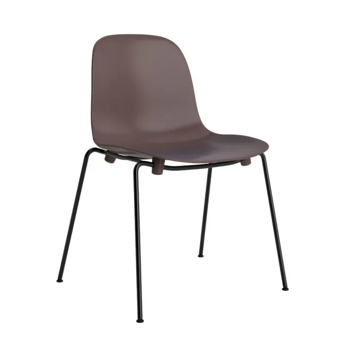 Bestseller Normann Copenhagen Form Stacking eetkamerstoel-Bruin