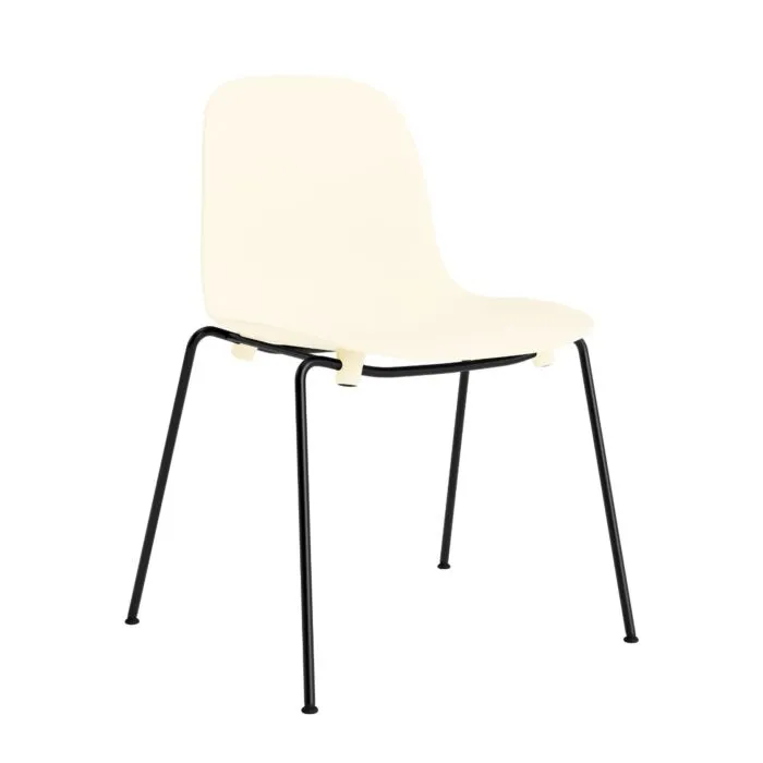 Meest Verkocht Normann Copenhagen Form Stacking eetkamerstoel-Crème