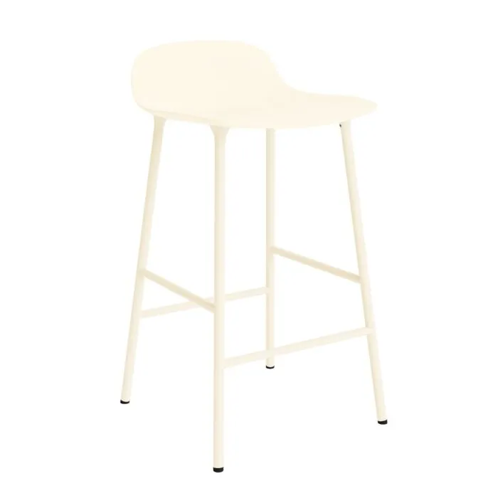 Beste Prijs Normann Copenhagen Form stalen barkruk-Zithoogte 65 cm-Crème