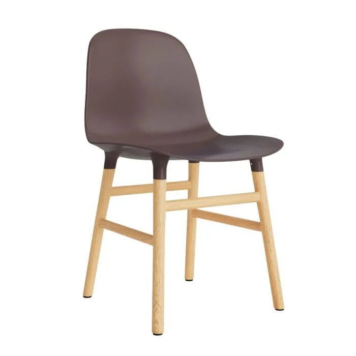Dagaanbieding Normann Copenhagen Form Chair stoel eiken-Bruin