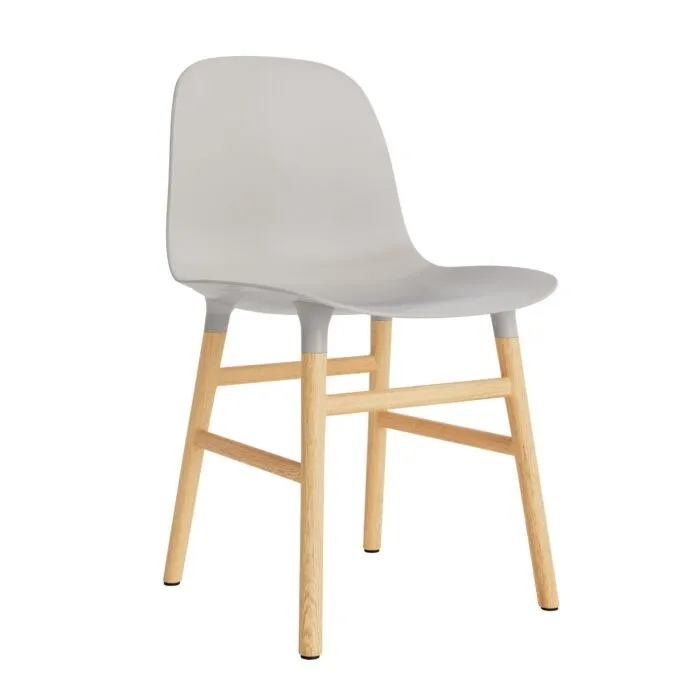 Normann Copenhagen Form Chair stoel eiken-Warm grijs Actieprijs