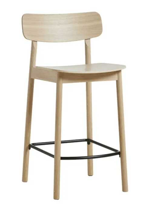 WOUD Soma barkrukken-Zithoogte 65 cm-Eiken Bestseller