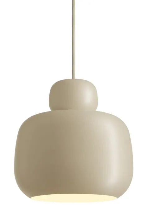 WOUD Stone hanglamp - Large-Beige Tijdelijk Beschikbaar
