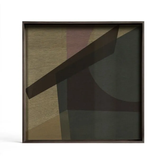 Shop Nu Ethnicraft Angle glazen dienblad Slate L OUTLET