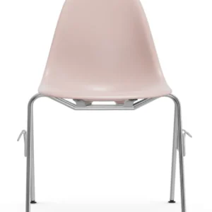 Laatste Versie Vitra Eames DSS stapelbare stoel-Pale rose RE