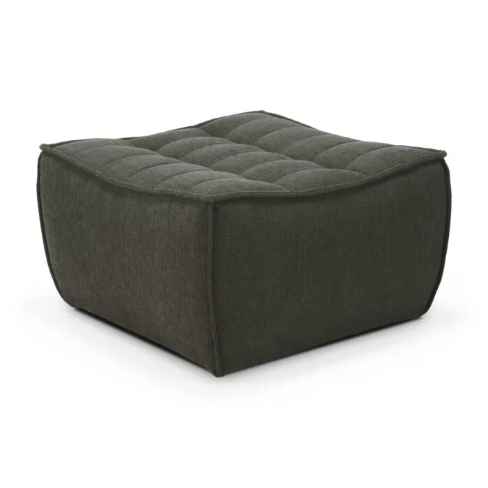 Must-Have Ethnicraft N701 Sofa Footstool-Moss