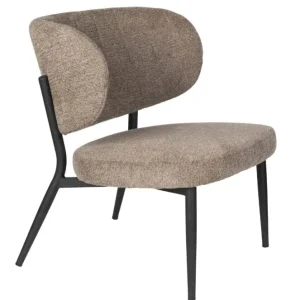 vanHarte Sanne loungestoel-Brownie Weekendaanbieding