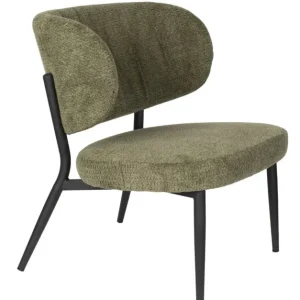 vanHarte Sanne loungestoel-Green Grey Betaalbaar