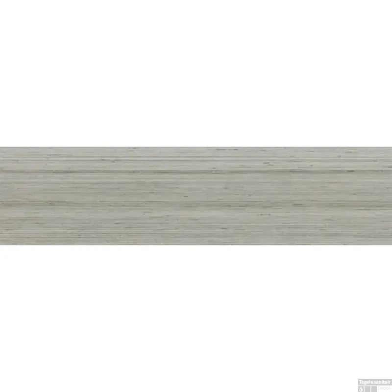 Vloertegel Douglas & Jones Textures Mat Grigio 30x120 cm (Doosinhoud 1.44m2) Direct Beschikbaar