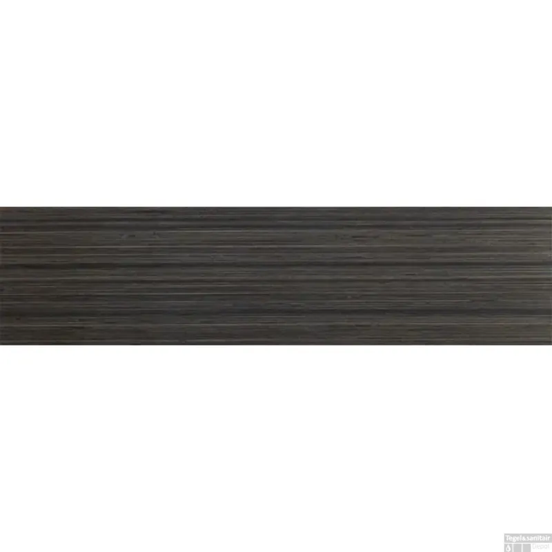 Vloertegel Douglas & Jones Textures Mat Wenge 30x120 cm (Doosinhoud 1.44m2) Exclusieve Aanbieding