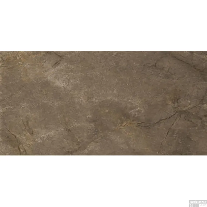 Vloertegel Douglas & Jones Marbles 60x120 cm Glans Wells Moka (Doosinhoud 1.44m2) Premium