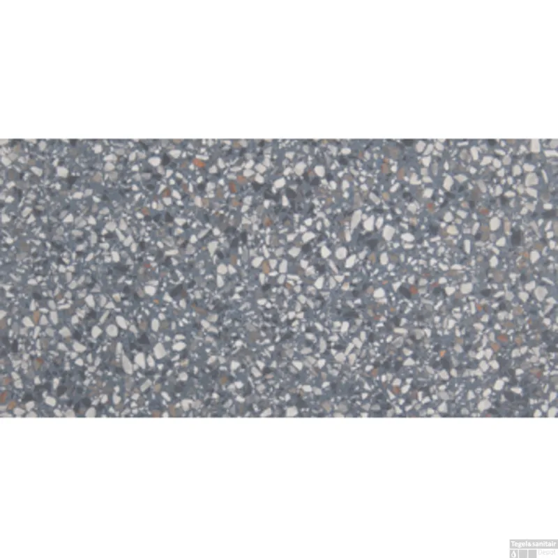 Vloer- en Wandtegel vtwonen Terrazzo 60x120 cm Mat Ocean Flakes(Doosinhoud 1.44 m2) Exclusieve Aanbieding