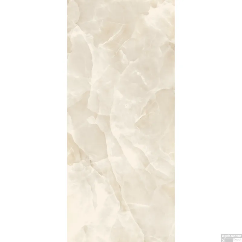 Vloertegel Energieker Onyx 60x120 cm Levigato Ivory (Doosinhoud 1,44 m2) Alleen Vandaag