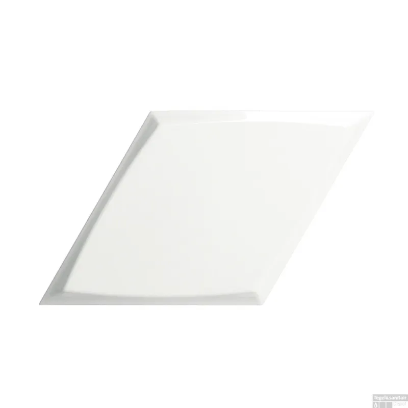 Weekendaanbieding Wandtegel Zyx Diamond Zoom White Glossy 15x25.9 cm Glans Wit (Doosinhoud 0,51m2)