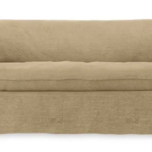 HKliving Nomad bank - 204 cm-Royal velvet, Cream Beperkt Aanbod