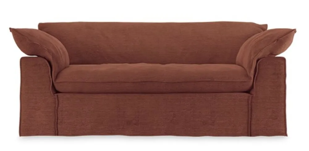 Dagaanbieding HKliving Nomad bank - 204 cm-Royal velvet, Magnolia