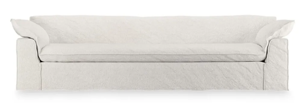Hkliving Nomad bank - 305 cm-Boucle, Cream Alleen Vandaag