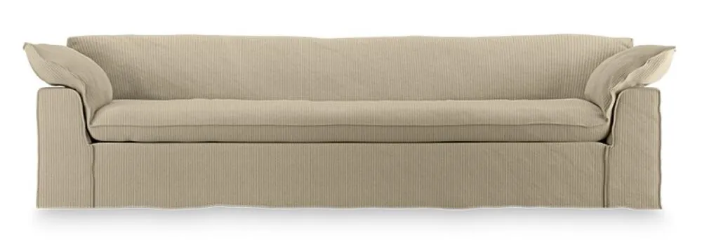 Lage Prijs Hkliving Nomad bank - 305 cm-Corduroy rib, Hay