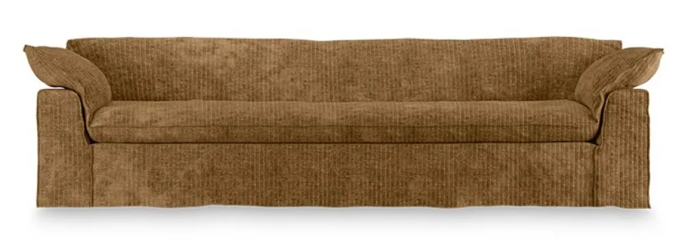 Hkliving Nomad bank - 305 cm-Corduroy velvet, Aged gold Alleen Vandaag