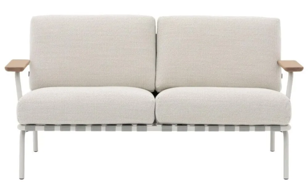 muuto Settle Outdoor 2-zits bank-Grijs Direct Verzonden