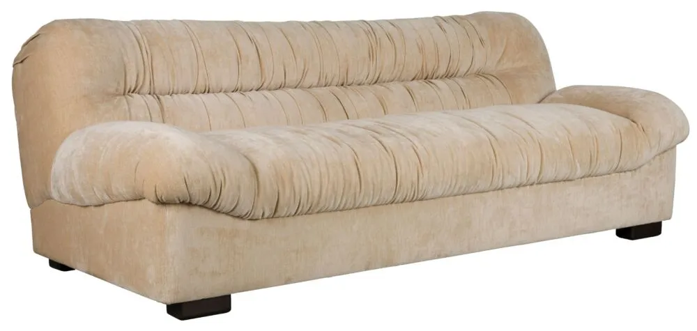 Dutchbone Douglas bank-Velours beige Flitsaanbieding