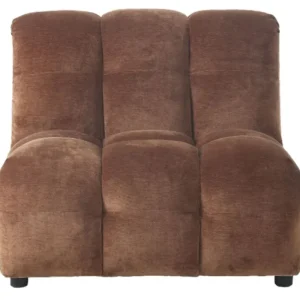 Dutchbone Hackman bank element - 1-zits-Velours Cognac Alleen Vandaag
