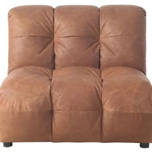 Seizoensaanbieding Dutchbone Hackman bank element - 1-zits-Leather Cognac