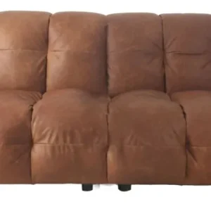 Fabrieksprijs Dutchbone Hackman 3-zits bank-Leather Cognac