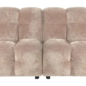 Favoriet Dutchbone Hackman 3-zits bank-Velours beige