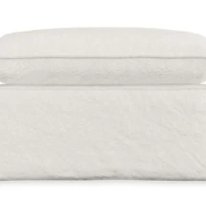 Finale Uitverkoop HKliving Nomad hocker-Boucle, Cream