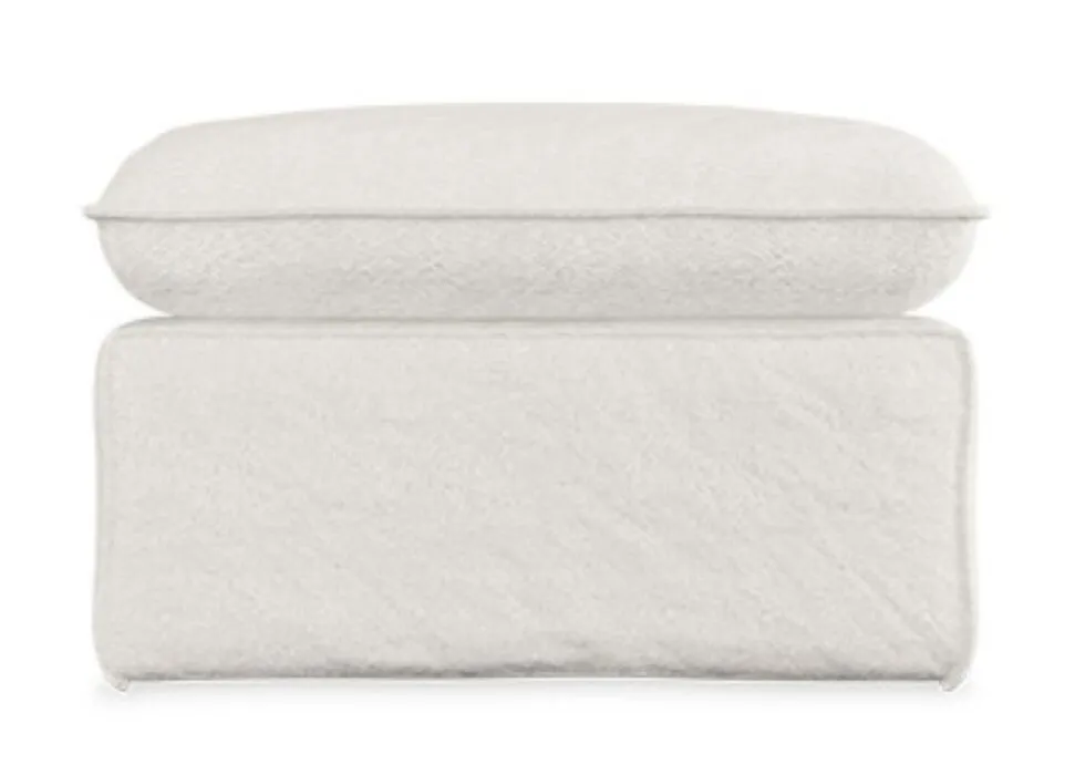 Finale Uitverkoop HKliving Nomad hocker-Boucle, Cream