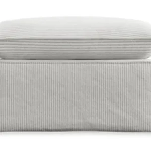 HKliving Nomad hocker-Corduroy rib, Cream Dagaanbieding