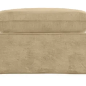 HKliving Nomad hocker-Royal velvet, Cream Fabrieksprijs
