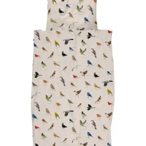 Gecertificeerd Snurk Bird Watching dekbedovertrek-140x200/220 cm