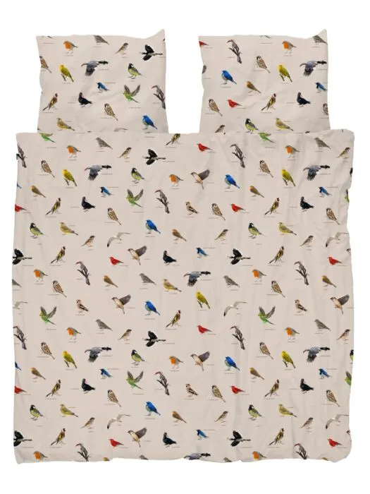 Voordeelprijs Snurk Bird Watching dekbedovertrek-200x200/220 cm