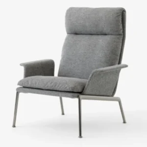Finale Uitverkoop &tradition Muno LN17 fauteuil-Dark Chrome-Hallingdal 0126