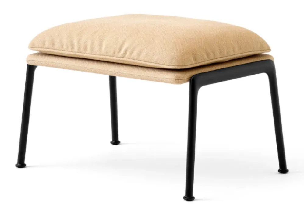 &tradition Muno LN20 poef-Warm Black-Clay 0007 Gereduceerde Prijs
