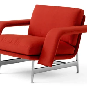 Superprijs &tradition Meantime AV29 fauteuil-Gepolijst aluminium-Fiord 0571