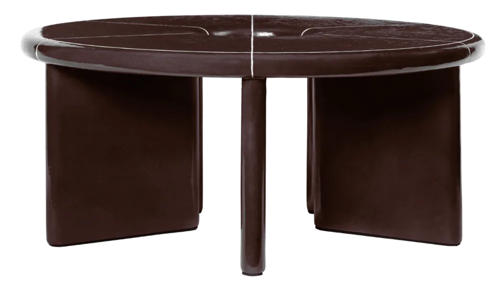 Ferm Living Deya salontafel-Chestnut Brown Superprijs