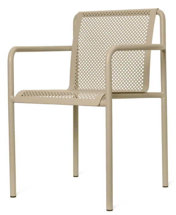 Nu Kopen Ferm Living Dapple stoel met armleuningen-Cashmere
