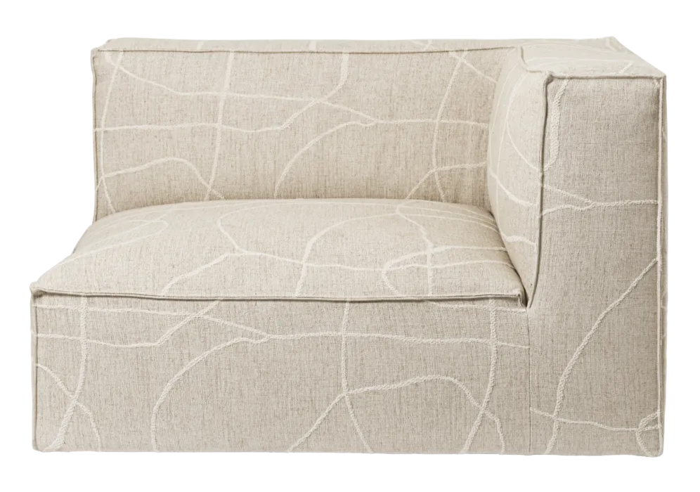 Op = Op Ferm Living Catena S401 element - Utzon-Can Lis-Armleuning rechts
