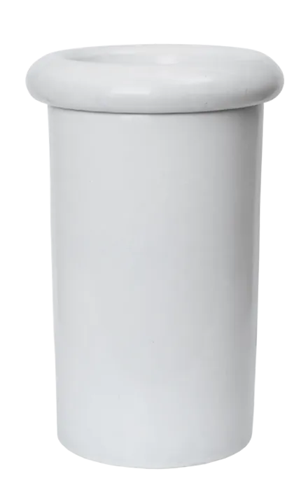Ferm Living Rollo bloempot-White-Large Nieuw