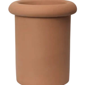 Ferm Living Rollo bloempot-Terracotta-Small Hoge Kwaliteit
