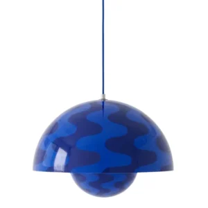 Op = Op &tradition FlowerPot Big VP2 hanglamp-Cobalt blue-Twilight blue
