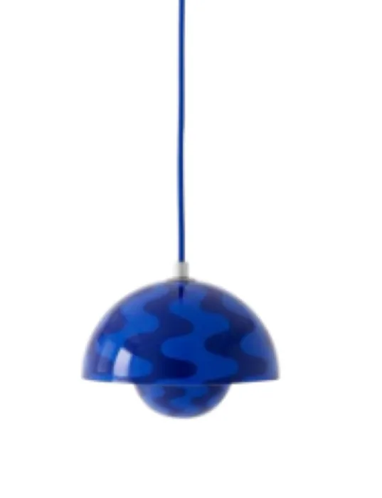 Lage Kosten &tradition Flowerpot VP10 hanglamp-Cobalt blue-Twilight blue